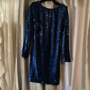 Blue Dress the Population dress